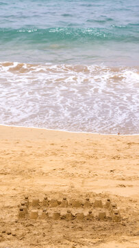Las Canteras Beach Sandcastle