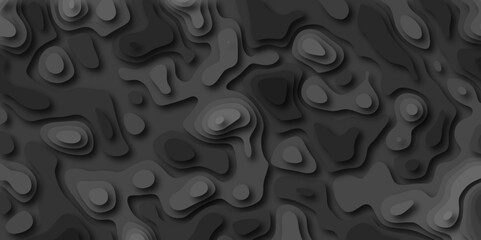 3D Stylized topographic contour map. Geography scheme and terrain. Topography grid map. Contour map background. Geographic line mountain relief. Abstract lines or wavy backdrop background.	