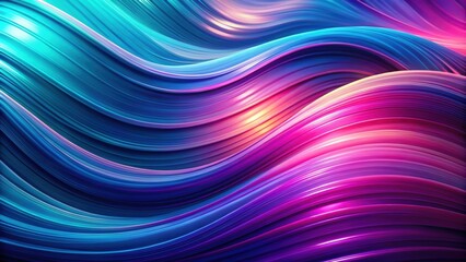 Fototapeta premium Abstract colorful wave background with vibrant shades of blue, purple, and pink , vibrant, abstract, wave, colorful