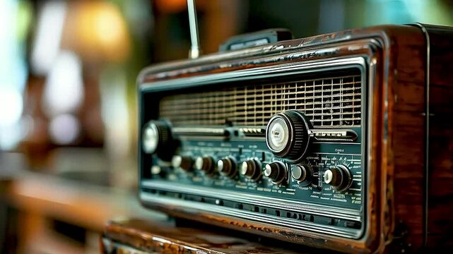 an old radio