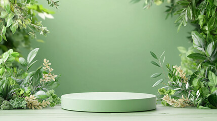 A green background with a large green sphere in the middle