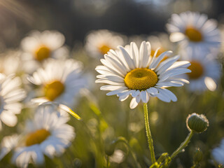 daisies in the field