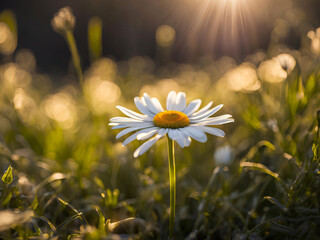 daisy in the meadow