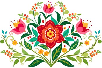 Floral botanical flowers vector floral flower