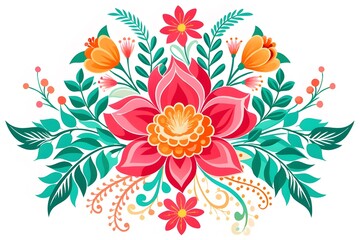 Floral botanical flowers vector floral flower