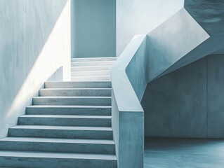 Obraz premium Stairs Modern business growth,hope