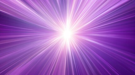 Vibrant Cosmic Burst of Light in Violet Abstract Background for Promotional Design
