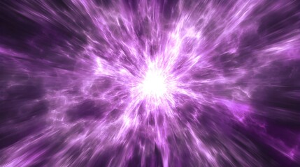 Fototapeta premium Vibrant Burst of Violet Energy and Light Against a Dynamic Abstract Background