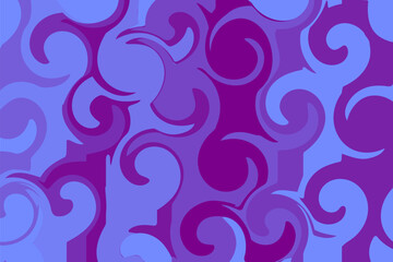 紫色のマーブル模様の背景イラスト