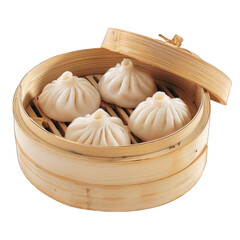 chinese dim sum on transparent background png