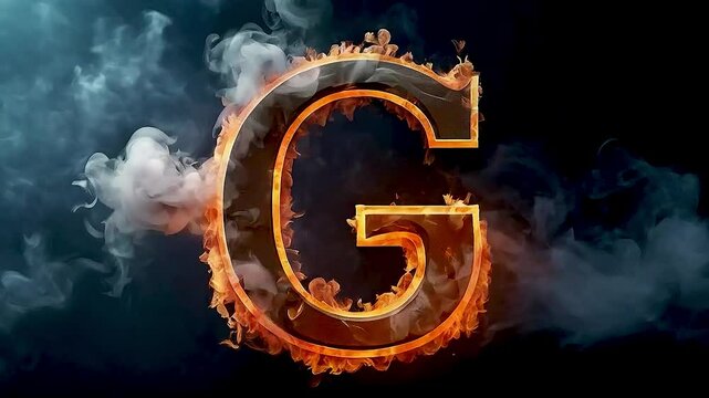 the G  on  fire