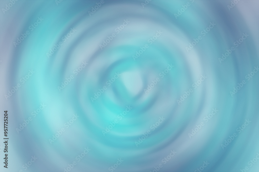Poster abstract blue background with scintillating circles and gloss. light blue abstract concentric circle