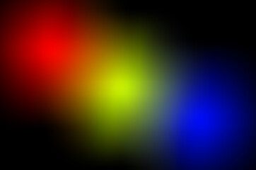 gradient background with rainbow color red yellow blue. Abstract illustration background. Colorful rainbow gradient. Smooth blend 