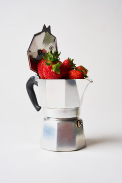 Strawberries in a percolator