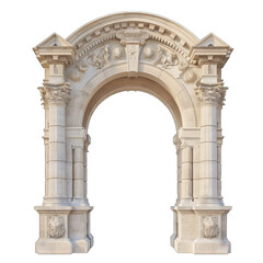 Fototapeta premium the arch of constantine on transparent background png