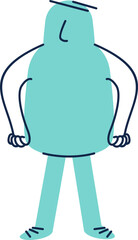 Person Character Shape Illustration