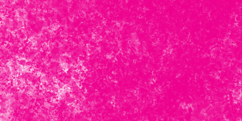Abstract magenta painted rustic scratched grungy watercolor texture of a concrete wall with cracks and scratches, grunge paint pure magenta watercolor background on white abstract paper texture.