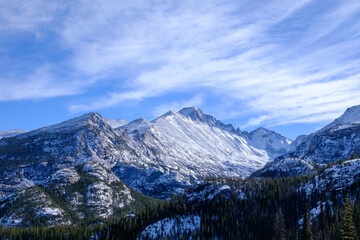 Fototapeta premium mountains in the snow