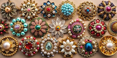 High quality vintage brooches for a retro vibe , retro, vintage, brooches, jewelry, fashion, accessories, classic