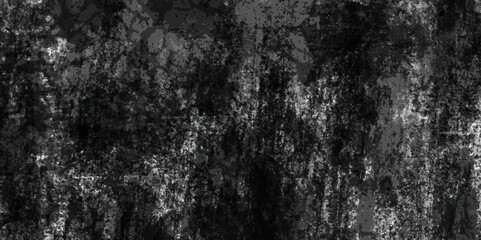 Fototapeta premium Abstract black and white painted rustic scratched grungy watercolor texture of a concrete wall with cracks and scratches, grunge paint dark black watercolor background abstract paper texture.