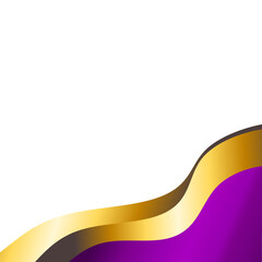 Modern Wavy Corner Decoration