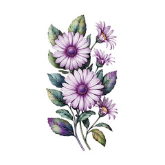 Obraz premium beautiful purple flower