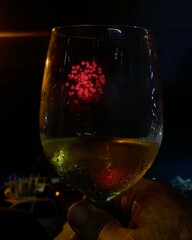 glass of wine