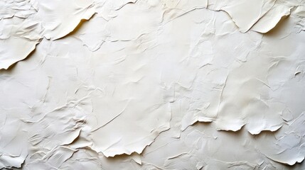 A close-up of peeling layers of paint, revealing the underlying surface underneath.