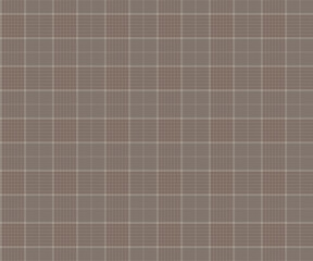 Plaid fabric pattern, khaki, brown, seamless for textile and design clothes skirt pants apron tablecloth blanket or decoration fabric. Vector illustration.