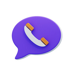 Bubble Chat 3D Icon
