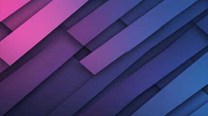 Obraz premium A chic abstract background featuring deep blue and purple gradients with dynamic diagonal shapes and lines.