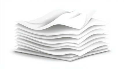 Realistic wet wipes pack design with white shadows, ideal for showcasing medicine, food, or cosmetic products in 3D.