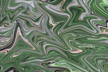 Adstract green liquid backgound texture, texture for background, banner.