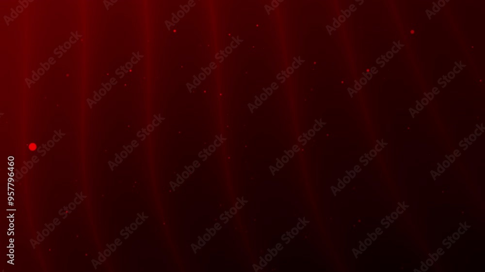 Poster Dark red gradient background with light streaks and small red circles, suitable for use as a dramatic backdrop or design element.