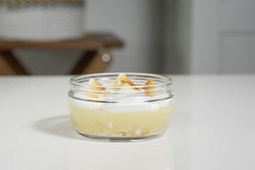 Delicious lemon meringue.