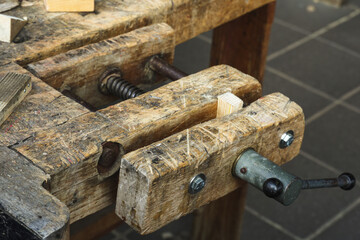 In the shipyard workshop