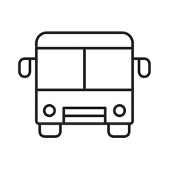 Bus for Transportation Icon