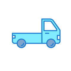 Pickup Truck for Transportation Icon