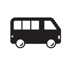 Minibus for Transportation Icon