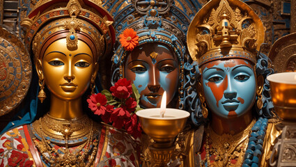 Fototapeta premium buddha statue