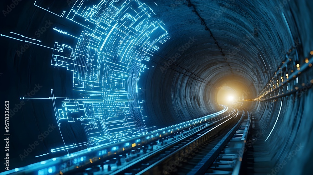 Poster advanced iot sensor network monitoring tunnel integrity and performance for real time analytics and 