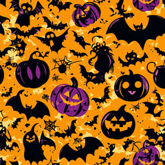 Halloween Patterns for Wallpapers