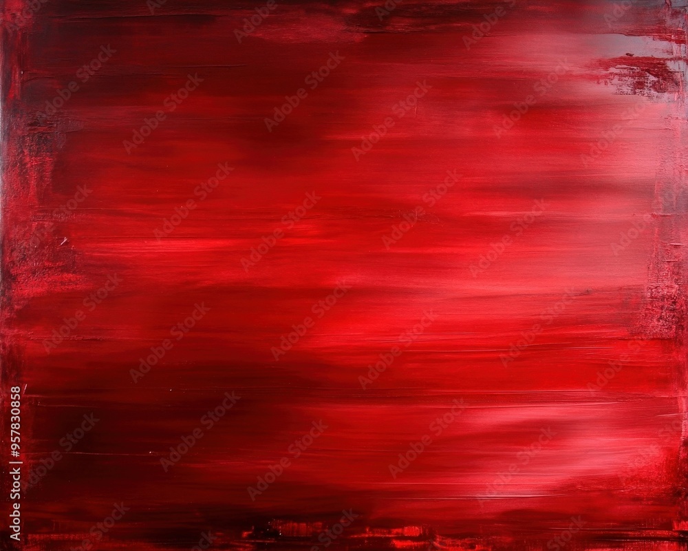 Poster vibrant abstract red background with smooth gradients and textural effects, perfect for artistic and