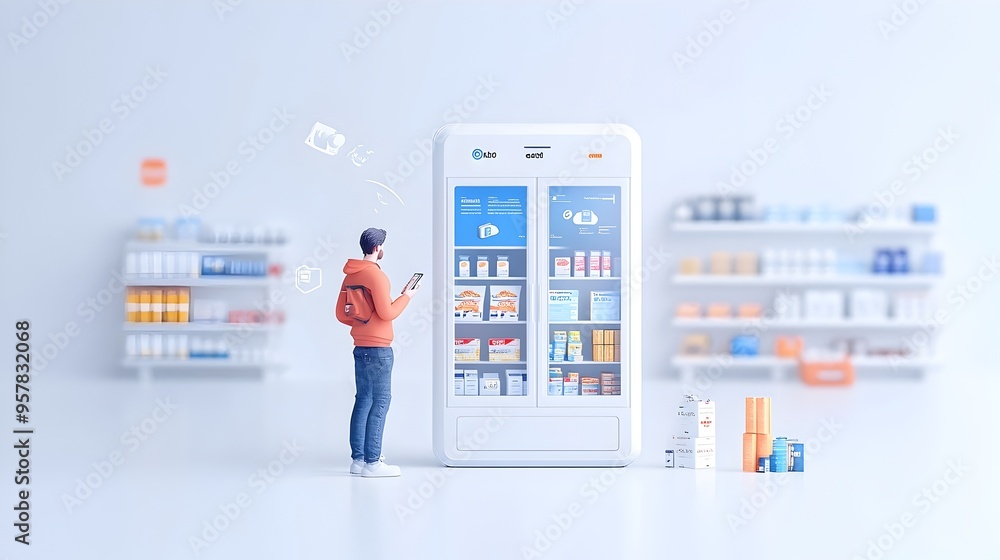Poster innovative iot powered smart retail shelves for automated inventory tracking and analytics