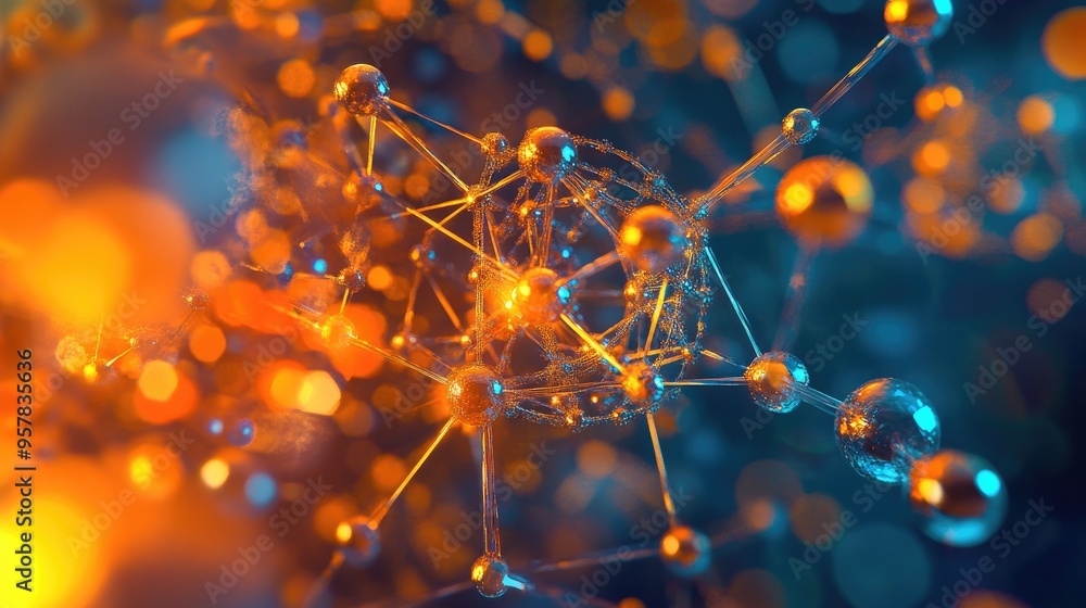 Aufkleber visualization of lattice energy in an ionic compound, explaining the energy required to separate ion