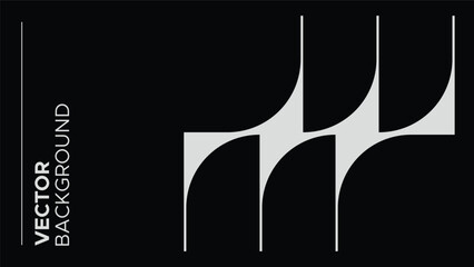 MODERN TRENDY GEOMETRIC ABSTRACT SHAPES