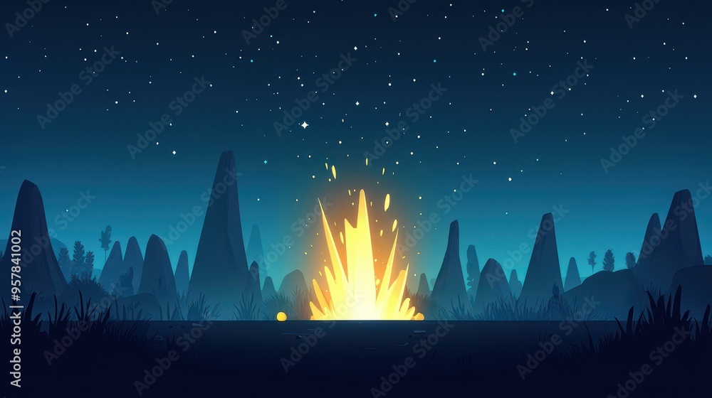 Poster create vibrant game assets with sprite movement and firecracker sparkles. enhance ui with modern car