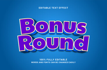 editable text effect in game and kids text style