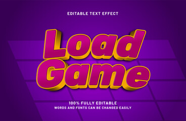 editable text effect in kids and game text style