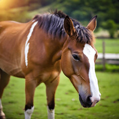 Obraz premium portrait of a horse
